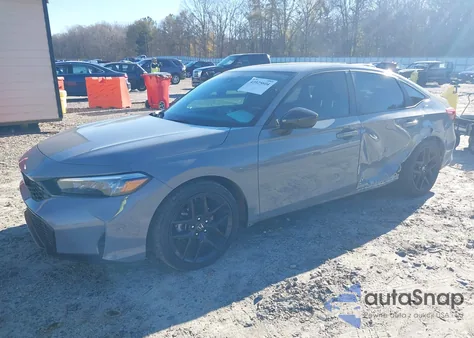 2025 Honda Civic Sport from USA, damaged, VIN 2HGFE2F54SH578550